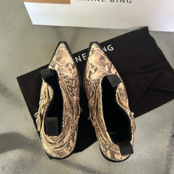 - Anine Bing Ankle Boots - Picture 10 of 12